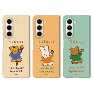 9C9C 겨울간식 냠냠 슬림케이스 갤럭시 Z 폴드 7 6 5