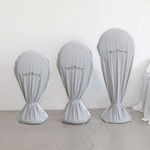 린넨 선풍기커버 스탠드 그레이 3size 1+1 2장