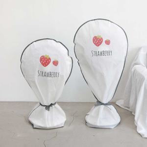 부직포 선풍기커버 스탠드 딸기 2size 1+1 2장