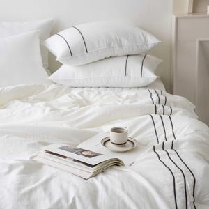 보들보들 실크 사계절 호텔 차렵이불세트 2color (SS/Q)