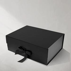 모던 리본 포장박스 무지 선물상자 싸바리박스