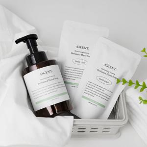 버블 핸드워시 500ml 2개입 + 리필 200ml 6개입 세트