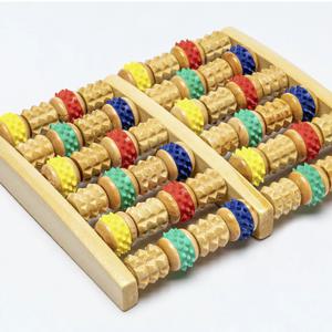 발지압판 지압 발판 발바닥 발 지압기 실리콘원목발받침