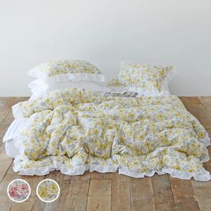 플라워가든 사계절 이불 도톰한 광목 워싱 순면 알러지케어 차렵이불