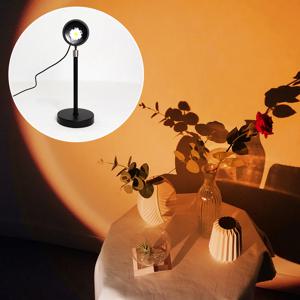 선셋 스탠드 무드등 감성 조명 포인트 빔 프로젝터 노을 태양 빛 매장 연출