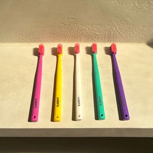 라쥬르 이중미세모 부드러운 어금니 치과 칫솔 10개입