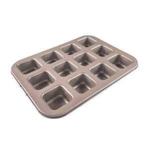 미니큐브팬 브라우니틀 미니사각몰드 12구 (홈베이킹 입문자)