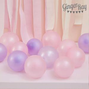 펄핑크&라일락 5인치(13cm) 풍선세트 40개입
