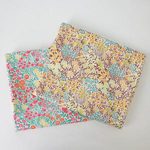 면20수평직 플라워 꽃무늬 원단 천 패브릭 스커트 토트백 인형옷 DIY-비비드가든 2종