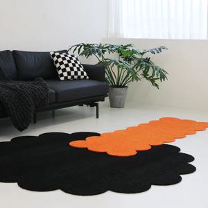 터프팅 코이 원형 비정형 러그 카페트 8colors 3size