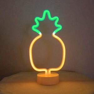 감성 네온사인 LED 무드등 파인애플 취침등 수면등 조명 인테리어