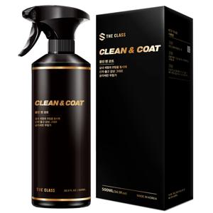 클린앤코트 자동차 실내 세정제 코팅제 500ml 세차용품