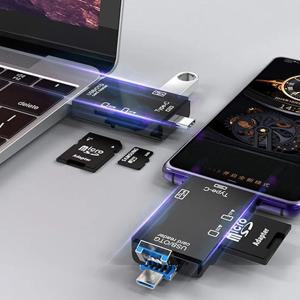 고속 멀티 카드리더기 USB C타입 5핀 SD OTG