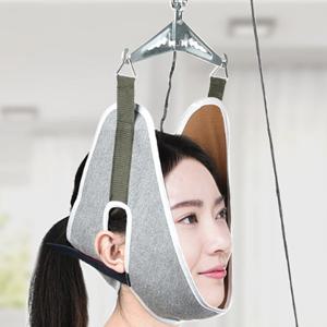 가정용 목견인기 고리도어 넥서포트 목 보호대 견인 스트레칭 경추 견인기