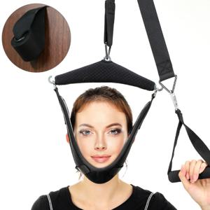가정용 목견인기 도어타입 넥서포트 목 보호대 견인 스트레칭 경추 견인기