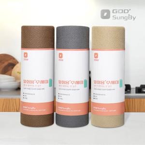 일회용 수세미 60매 2개입 1회용 하루한장 캠핑 주방 설거지 세제