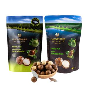[해외] 호주산 까먹는 인쉘 해피넛 통마카다미아 225g 2종 택 1