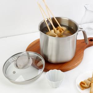 IH 스텐 멀티팟 2.8L 라면 파스타 이유식 꼬치오뎅 냄비
