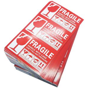 영문 파손주의 스티커 택배 스티커 500P DD-12421