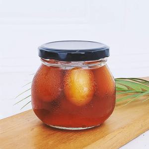 유리병 잼잼300ml 둥근 원형 밀폐용기