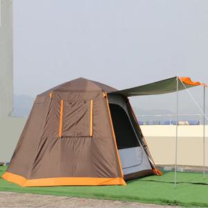 원터치 육각텐트 (3인용/5인용) (2color)