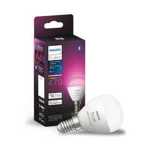 PHILIPS 휴 화이트&컬러 앰비언스 러스터 E14 스마트 소형 전구