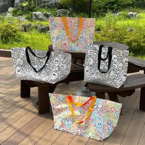 스마일 장바구니 2size