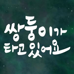 아기가타고있어요 스티커 LMCB-055 캘리 쌍둥이