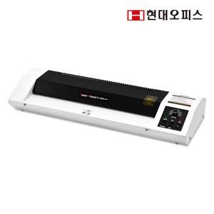 현대오피스 A2 코팅기 PL-450C PLUS+A4코팅지 100매 4롤러 11단계 온도조절