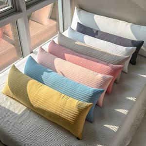 젤라또 줄누빔 세미 마이크로화이바 사각 바디필로우 7colors, 4size