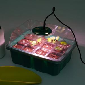 LED 식물재배기 12구 텃밭가꾸기 모종판 미니온실