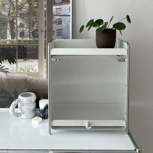 [오늘만 27,900원] 다용도 오픈형 주방 조립식 철제 2단 수납함 DIY
