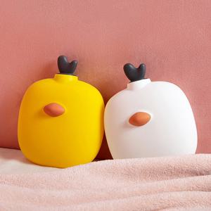 실리콘 보온 안전 물주머니 휴대용 손난로 찜질팩 파우치