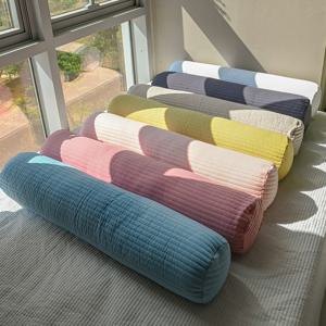 젤라또 줄누빔 세미 마이크로화이바 원형 바디필로우 7colors, 4size
