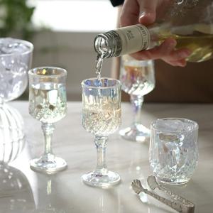 몬즈 미니 쁘띠 오로라 고블렛 소주잔 50ml 4P 세트