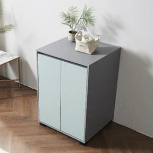 민트 핑크 양문수납장 광폭 내부깊은 3단 수납장 600