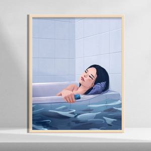 마법의 소라고동, 700 일러스트 캔버스