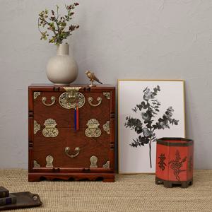 목성 오동나무 원목 제기함 제기보관함 목기함 복주머니