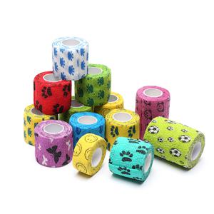 강아지 양말 자가접착 일회용 압박 테이프 M 사이즈