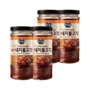 백설 매콤한 돼지불고기양념 290g*4개