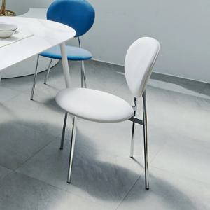알로 크롬체어 미드센추리 패브릭 인테리어 카페 식탁의자 3color