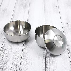 국산 경복아트홈 이중한식기 공기 합식기 대접 스텐제기 (무광)