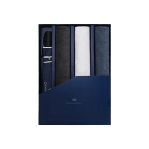 타올우산 4매 선물세트(항균무지 150g3+2단폰지바이어스1)(쇼핑백 미포함)