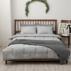 브론 40수 순면 사계절 먼지없는 차렵 이불세트 패드세트 (SS/Q)