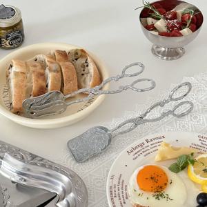 앤티크 디저트 클립 빵집게 뷔페서버 샐러드집게 스텐집게