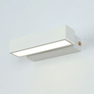 LED 필리아 사각 벽등 화이트 커피 오렌지 그린 우드 8W 주백색 심플 디자인 삼성칩