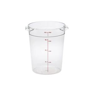 캠브로 원형 식품 야채 잡곡 가루 원두 과일 쌀 보관통  저장용기 7.6L 8QT