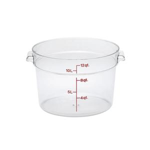 캠브로 원형 식품 야채 잡곡 가루 원두 쌀 보관통 저장용기  11.4L 12QT
