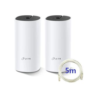 Deco M4 2팩+랜선 5M 메시 기가 유무선 공유기 세트