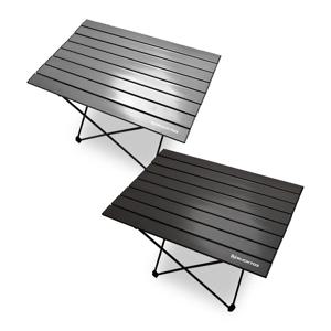 BUCK703 캠핑 알루미늄 폴딩테이블 5-6인용 블랙/그레이